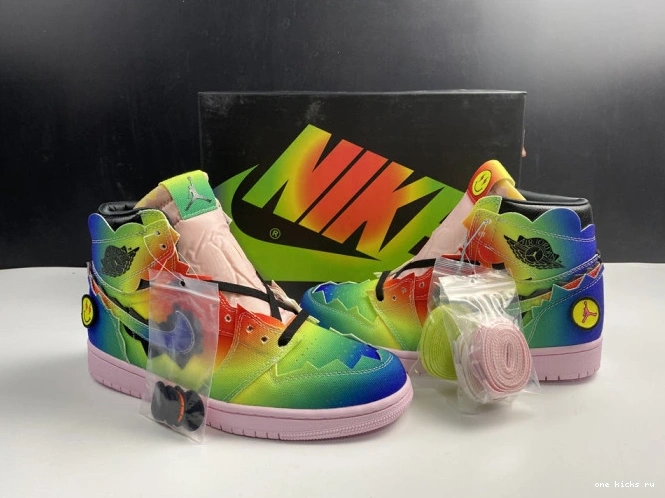 Cheap OG 1 AIR HIGH DC3481-900 BALVIN X J JORDAN 0703